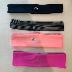 4 Lululemon Headbands